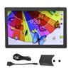 10.1in Tablet 5G WiFi 8GB RAM 256GB ROM Octa Core Type C Rechargeable 8800mah 4G Network Call Silvery Tablet for