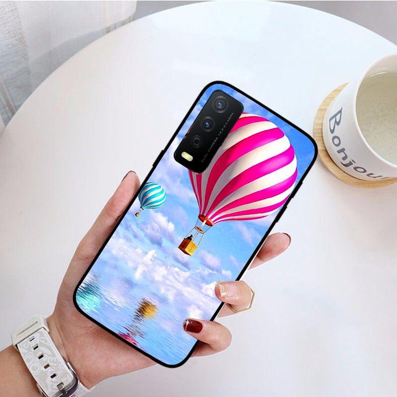 

чехол для телефона с воздушным шаром для vivo Y31 Y30 Y33S Y11S Y12S Y17 Y20 Y20S Y21 Y21S Y1S Y53S Y15 Y19 Y91C V23 5G Cases coque VIVO V23 5G