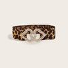 Buckle Romantic Heart Elastic Waist Belt Women Stylish Spring Enhancer Outfit