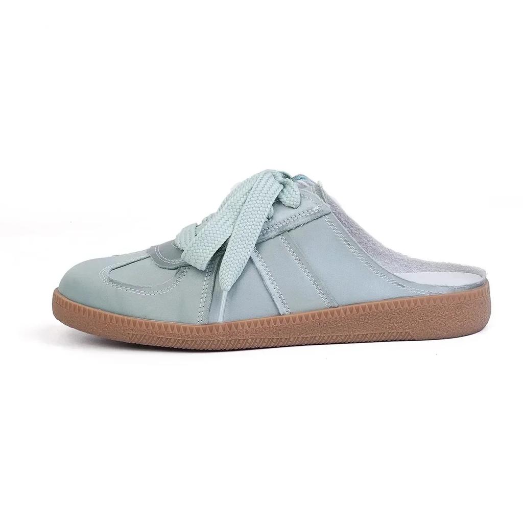 Fashion Women Wear Flat 2024 New Spanish Small White Shoes Lazy Slip-on Shoes