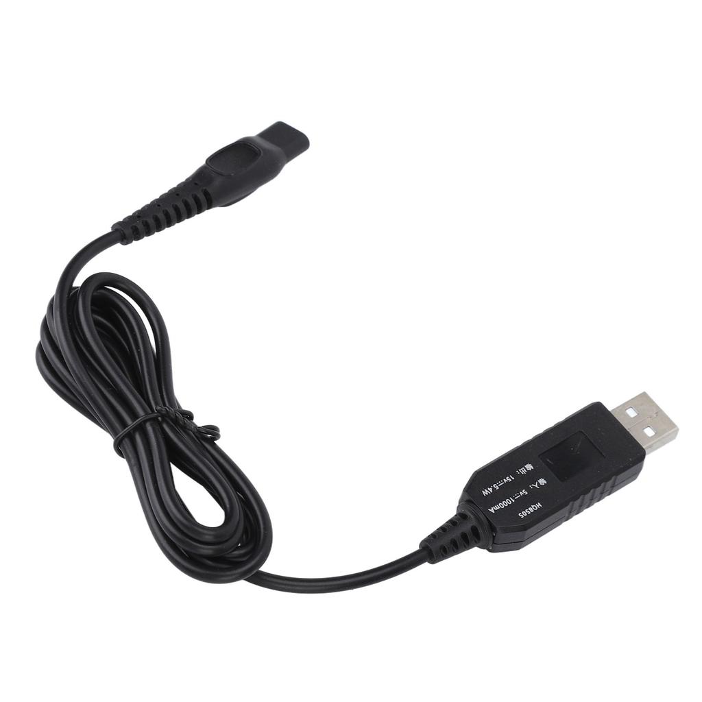Electric Shaver Razor Charger Cord 15V Professional Beard Trimmer USB Charging Cable Fit for HQ8505
