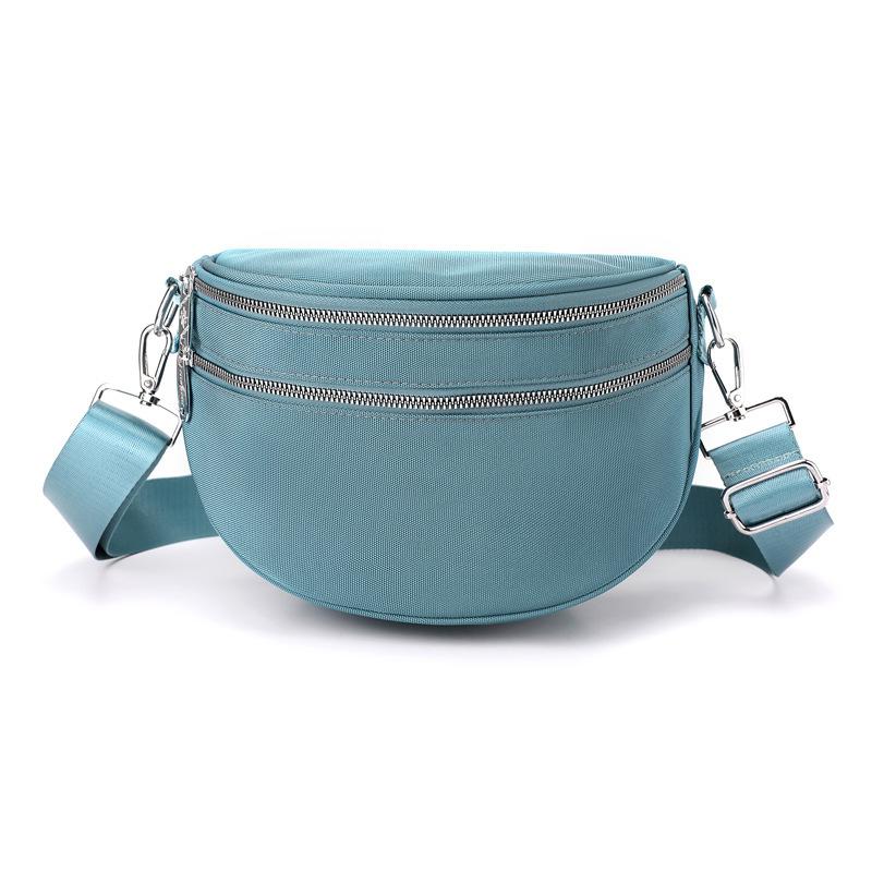 Eine trendige Pendler-Damen-Einzelschultertasche, frische und einfache Umhängetasche, Handy- und Münzfach