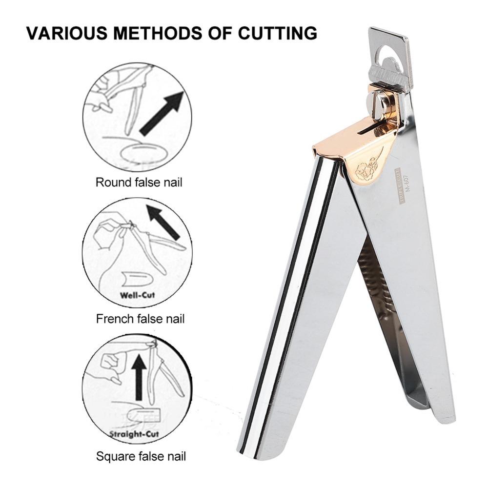Stainless Steel Stainless Steel Acrylic Nail Clipper  Home DIY Nail Art