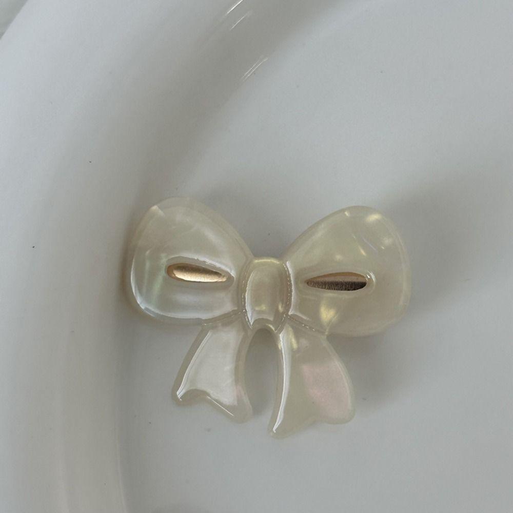 Acetate Bow Hairpin Bowknot Bow Duckbill Clip Creative Acetic Acid Duckbill Clip  Streetwear