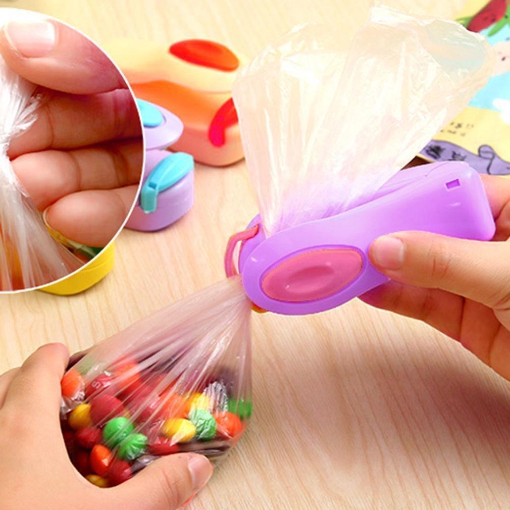 Portable Mini Bag Sealer Food Plastic Sealing Machine Home Small Hand Pressure Heat Sealer