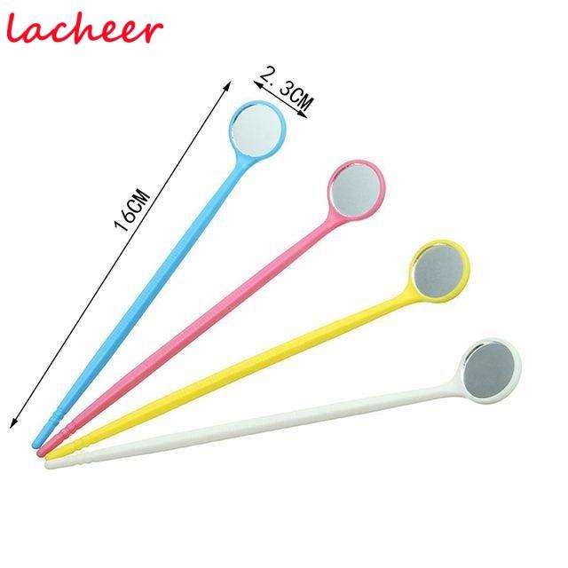 Thin handle professional precision dental mirror for eyelash extension