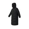 Fila Fitness Fashion Warm Comfortable Versatile Long Hooded Down Jacket Men Outerwear Deep-Black A11M541901FBK