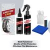 Dressing Tire Coating Kit Long-Lasting High Gloss Car Accessories Tire Coating Agent For Cleaning Polishing Detailing Care Wash