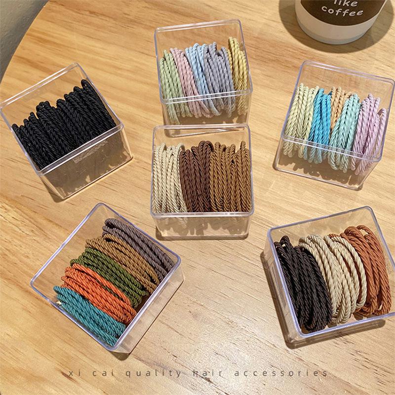 High Elasticity Women's Hair Tie - Durable, Non-Pulling Summer Style 2025