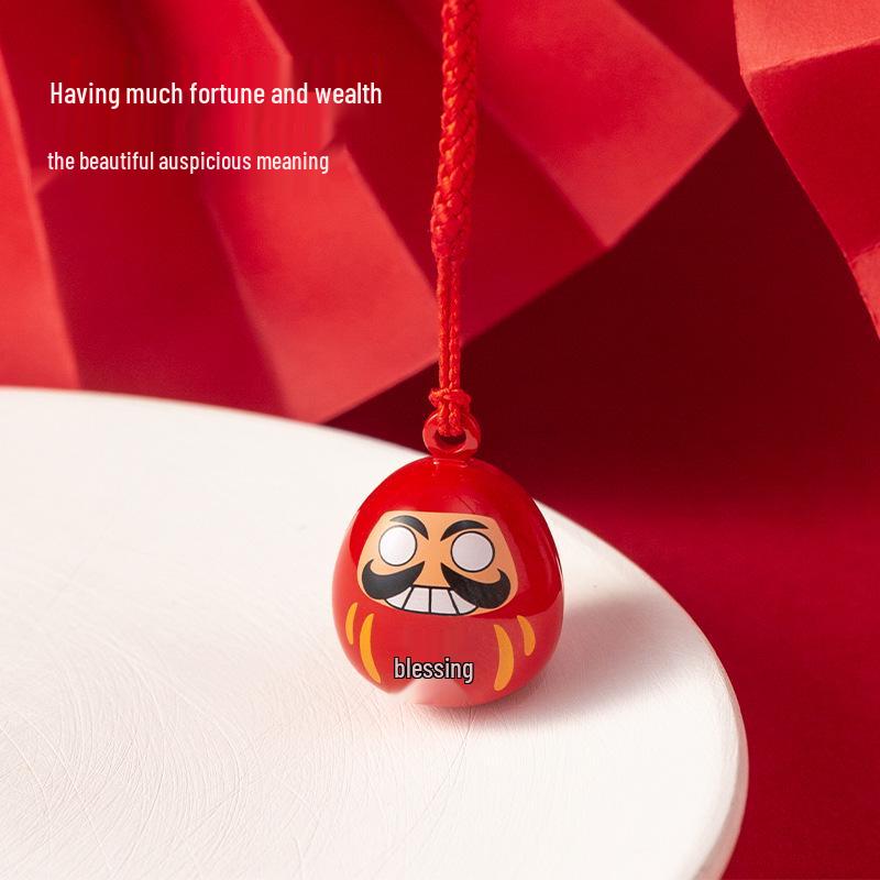 Japoński Kot Maneki-neko i Daruma Wisiorek na Szczęście Prezent