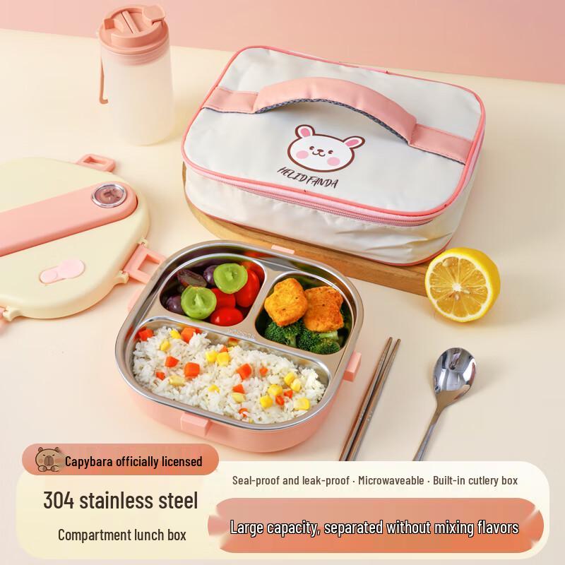 СТОИТ КУПИТЬ Изолированный ланч-бокс из нержавеющей стали 304 с отделениями для детей