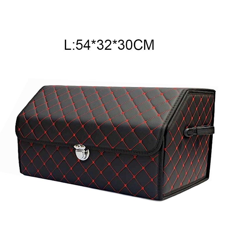 Collapsible Car Storage Organizer Box With Lid - Portable Multipurpose Car Trunk Boxs For Shopping Camping Picnic Waterproof Bag