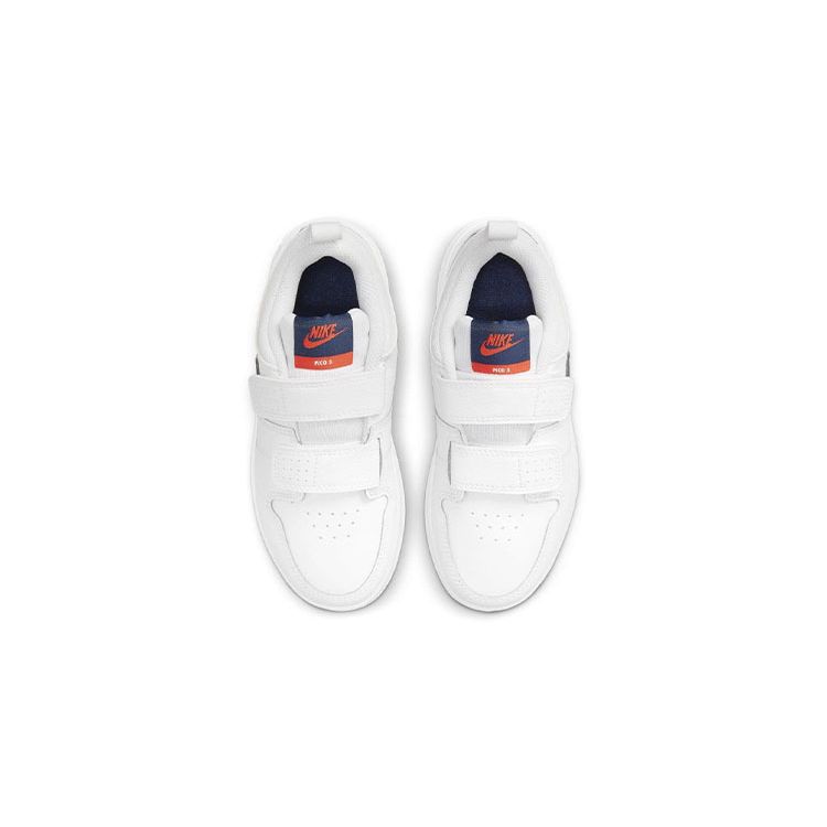 Nike Pico 5 Casual Low Top Kids Skate Shoes Kids Sneakers White Blue AR4161-106