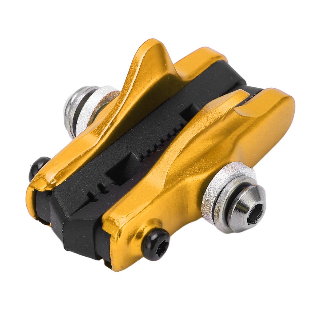 2 Pcs Mi.xim Brake Rubber Block Drawer Type Aluminium Alloy Bike Brake Pads Lower Noise Anti