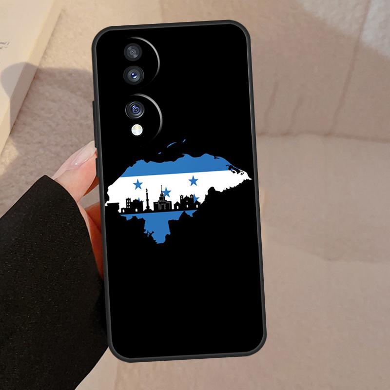 Honduras Flag For Honor Magic 5 6 7 8 Pro Case For Honor X9d X9a X9b X9c X8c X8b 50 70 90 200 400 Lite Win