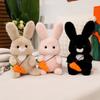 Adorable Plush Bunny Stuffed Animal Toy Ultra Soft Cuddly Rabbit Pillow Gift
