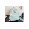 Pattern Highcapacity Cartoon Nylon Backpack Print Designs Girl Student Bag