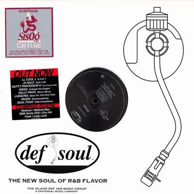 Disque 12 pouces SISQO - Can I Live / Last Night DEFR153031 Def Soul, Drago 2001 US Soul/Funk Occasion
