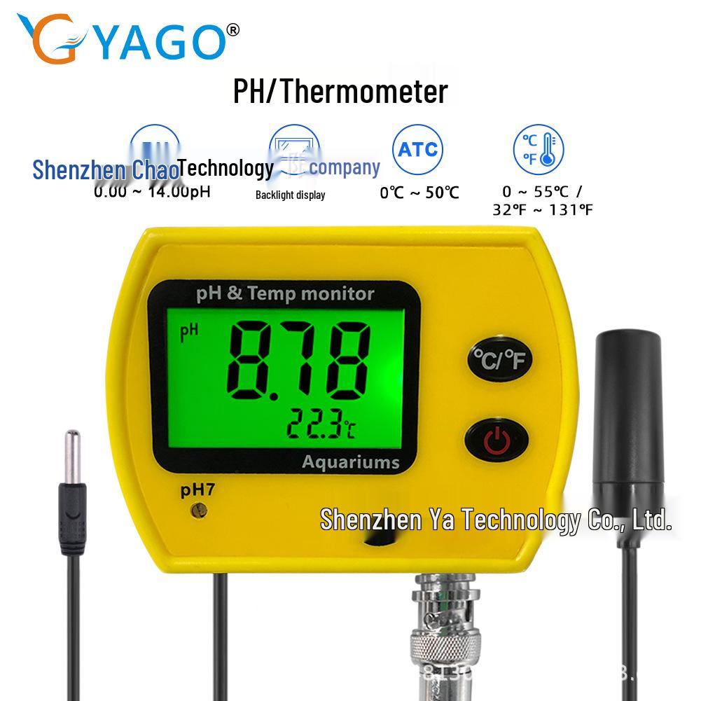 PH-991 Water Quality Tester: 2-in-1 pH and Temperature Analyzer for Aquariums, Pools, and Aquaculture