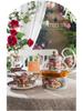Exquisite English Rose Teapot & Coffee Cup Set for Afternoon Tea