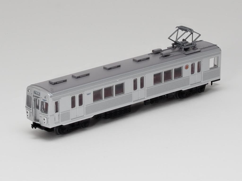 Tomytec Railway Collection Tetsuro Tokyu Railway 7200 Series Toyoko Line Car Set Diorama Supplies 334378 Non-Air-conditioned 2-Car