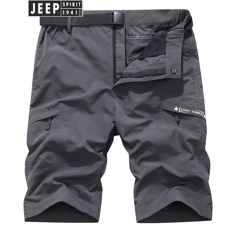 JEEP SPIRIT Men s Outdoor Cargo Capri Shorts 3XL