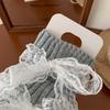 Lace Trim Slouch Socks Knit Design Ruffled Leg Covers Cozy Knit Leg Warmers  For Women