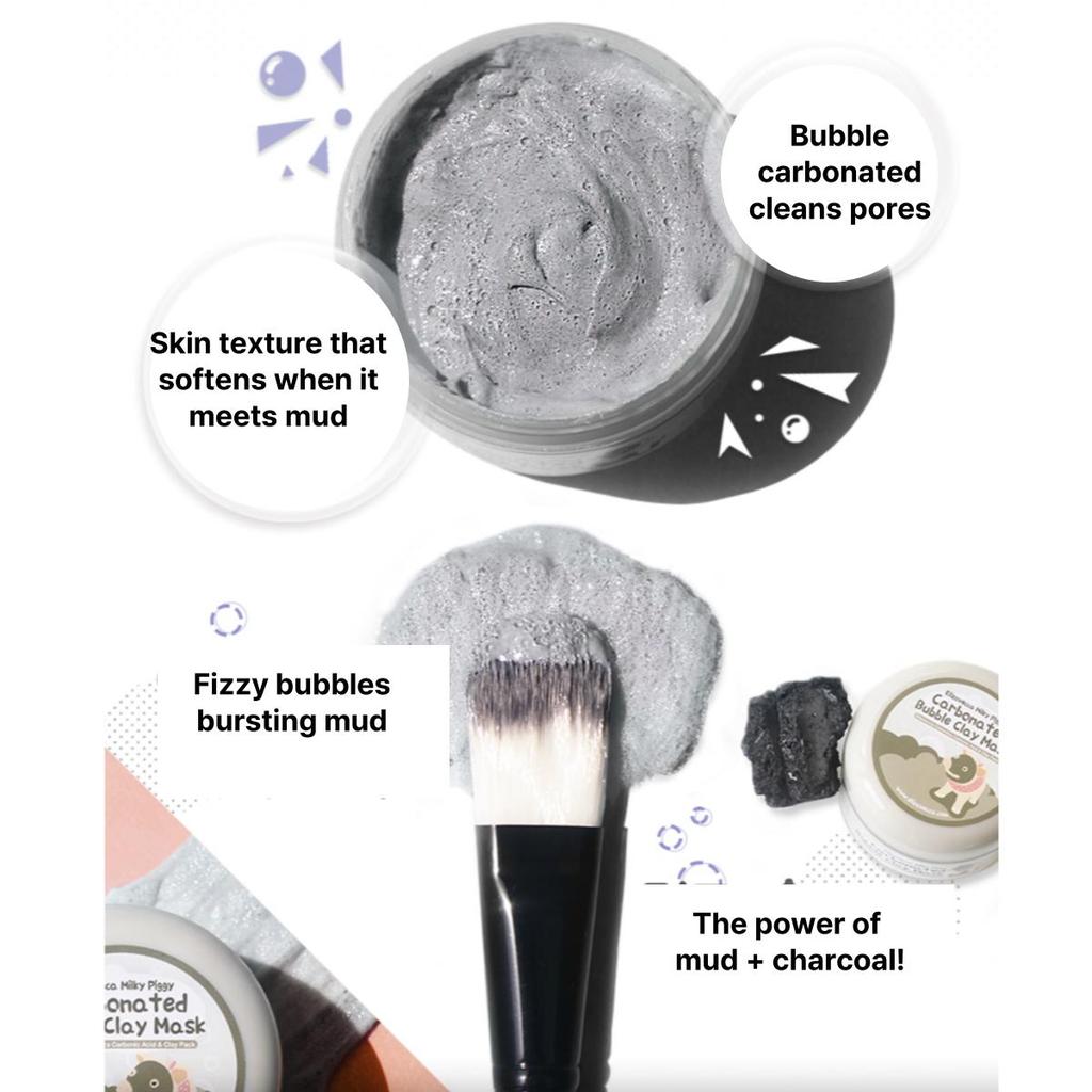 ELIZABECCA Milky Piggy Carbonated Bubble Clay Mask 100g