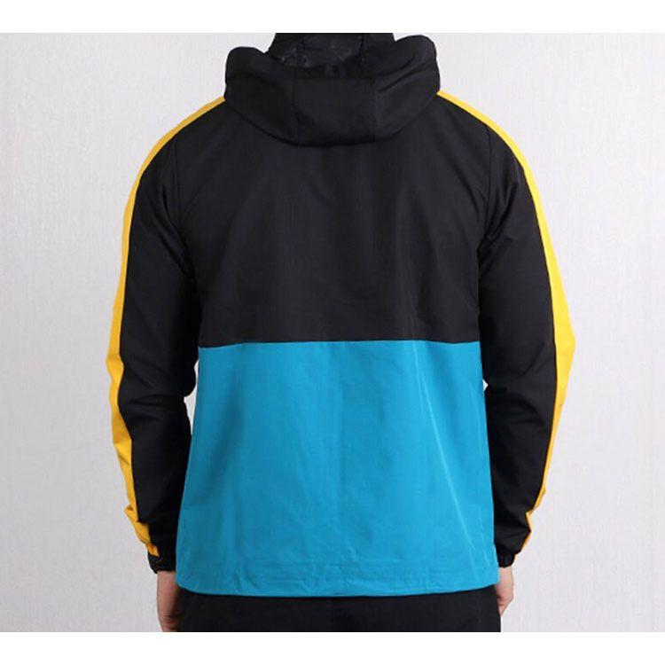 Adidas Neo Spliced Sports Jacket Men Outerwear Black FK9945