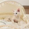 Pet Nest Removable and Washable Malzis Small and Medium Sized Dog Beds Mats Soft and Comfortable Cat Nest Semi-enclosed