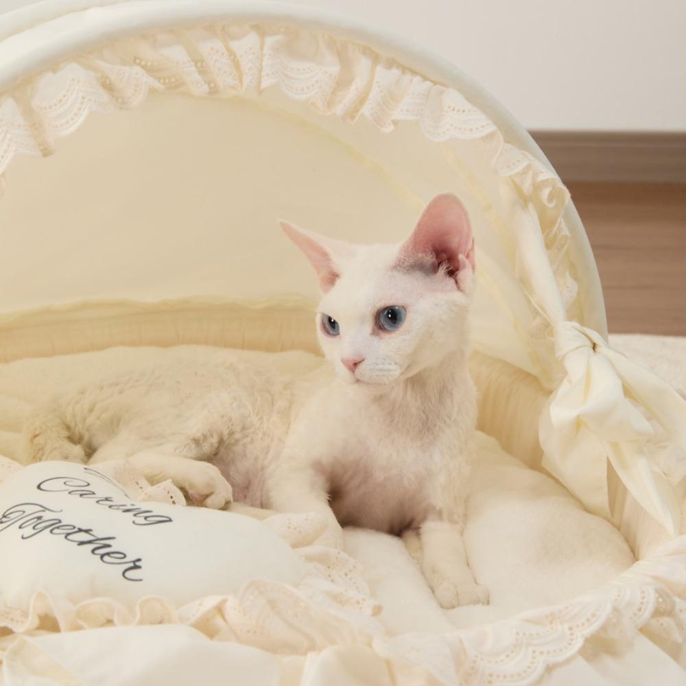 Pet Nest Removable and Washable Malzis Small and Medium Sized Dog Beds Mats Soft and Comfortable Cat Nest Semi-enclosed