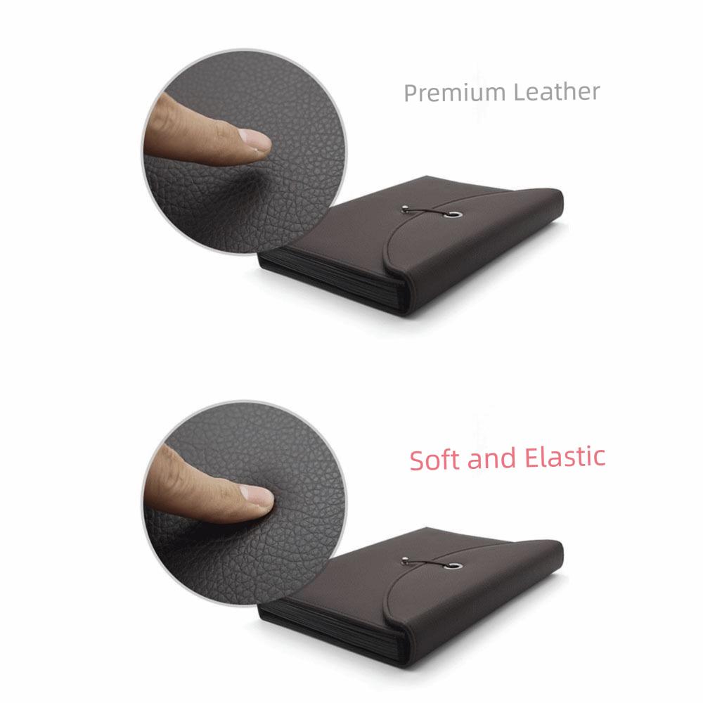 13 Pockets Expanding File Holder with Labels A4 Files Briefcase Accordion File Organizer Office