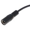 18650 Dummy Cell Battery Housing 0V Adapter Tube 5.5x2.1mm/5.5x2.5mm Port for Battery Capacity Testing