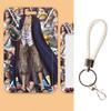 Anime Cartoon Credential Holder Keychains Neck Lanyard Designed For Pass Card Anime Credit Card Holder Keychain Straps
