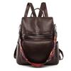 Pu Leather Backpack For Women With Large Capacity And Antitheft Design Perfect For Travel And Daily Use