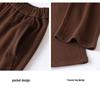2026 Early Spring Women's Plus Velvet Warm Knitted Straight-Leg Casual Pants