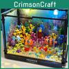 Simulated Clownfish Coral Ecological Fish Tank Building Block Toy Lighting With