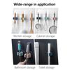 6 Pack Self Adhesive Mop Storage Rack Wall Mounted Home Storage Rack Utility Rack  Laundry Room