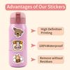 105 New Styles of Rear Steep Door Elements Graffiti Stickers Decorate Refrigerator Skateboard Water Cup Personalized Stickers