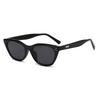 Retro cat eyes high-end sunglasses for women with round face slimming  new sunglasses
