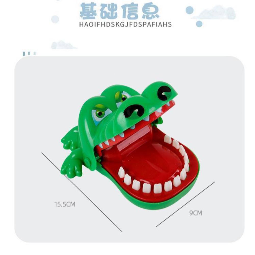 Super velké krokodýlí zuby hra pro děti, krokodýlí kousací prst zubařské hry Zábavné hračky pro 1 až 4 hráče