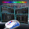 New X300 Hollowed Out Wired Esports MOUSE RGB Luminous Lightweight Gaming Mouse