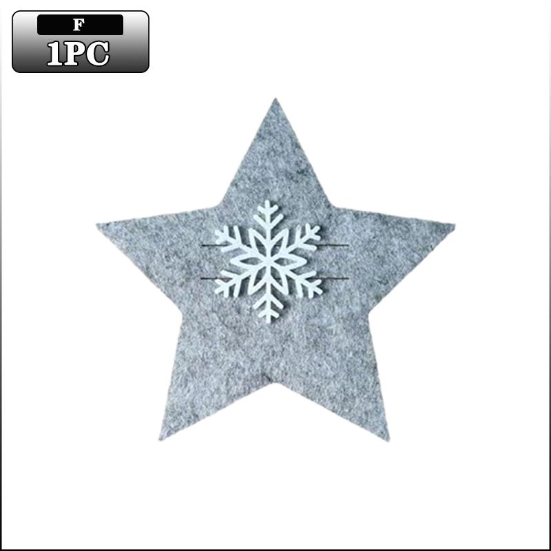 Weihnachtsbaum Besteckhalter Filz Gabel Löffel Tasche Set Festlicher Besteckorganisator für Weihnachtsessen Party Tischdekoration