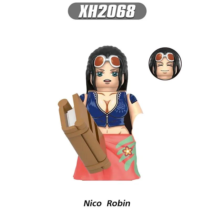 The Latest Building Blocks Japan Anime Bricks Dolls Mini Action Toy Figures Assemble Blocks Children Gifts Anime Figure