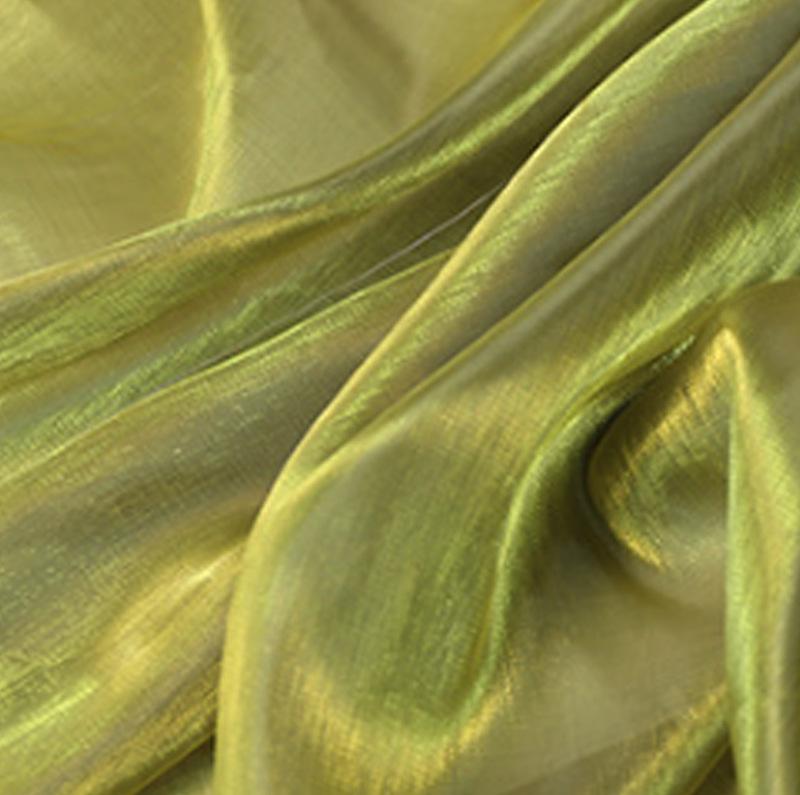 Korean Silk Organza Flash Yarn for Decorative Scarf, Hanfu, Cheongsam, Wedding Handicrafts