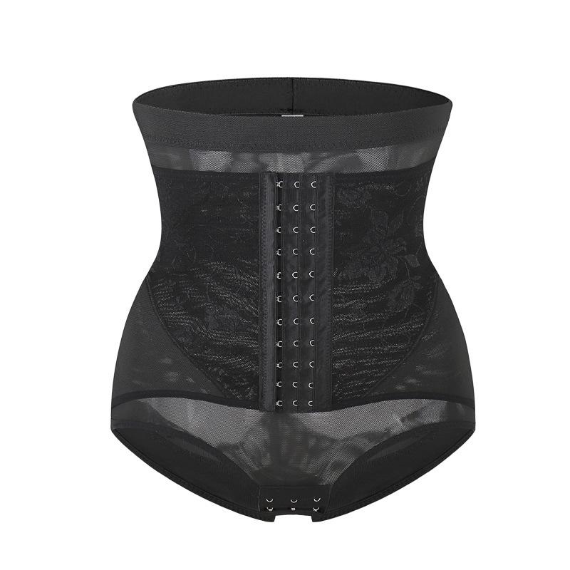 Thin Lace High Waist Postpartum Shapewear Pants Tummy Control Butt Lifting