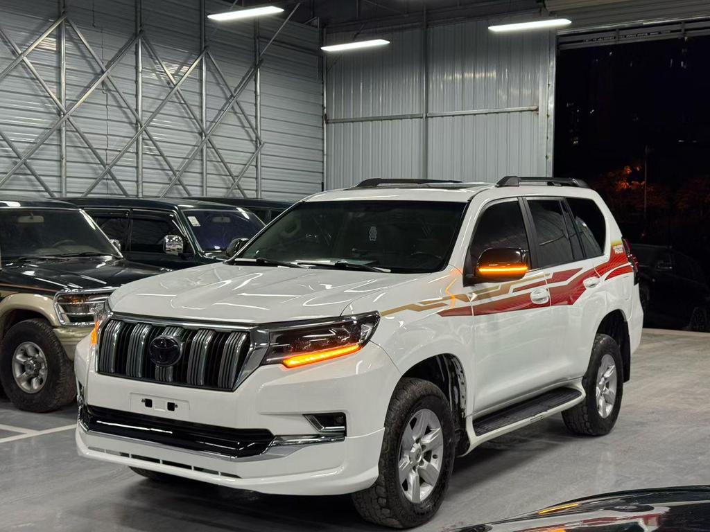 Car Stickers for Toyota Prado (2010-2022) - Includes Body Stripes, Waistline Decals, and Custom Mods.