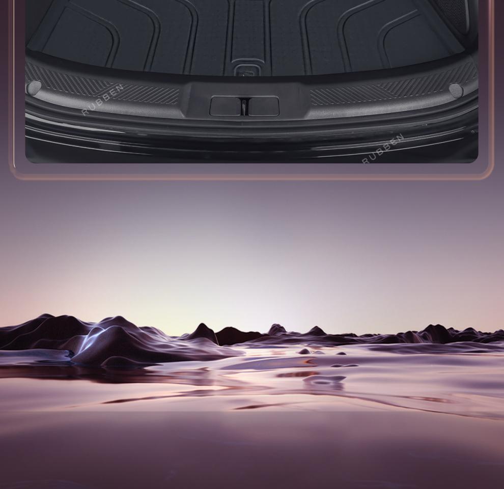 XPeng MONA M03 2025 Trunk Mat TPE Semi-Enclosed Waterproof Accessory