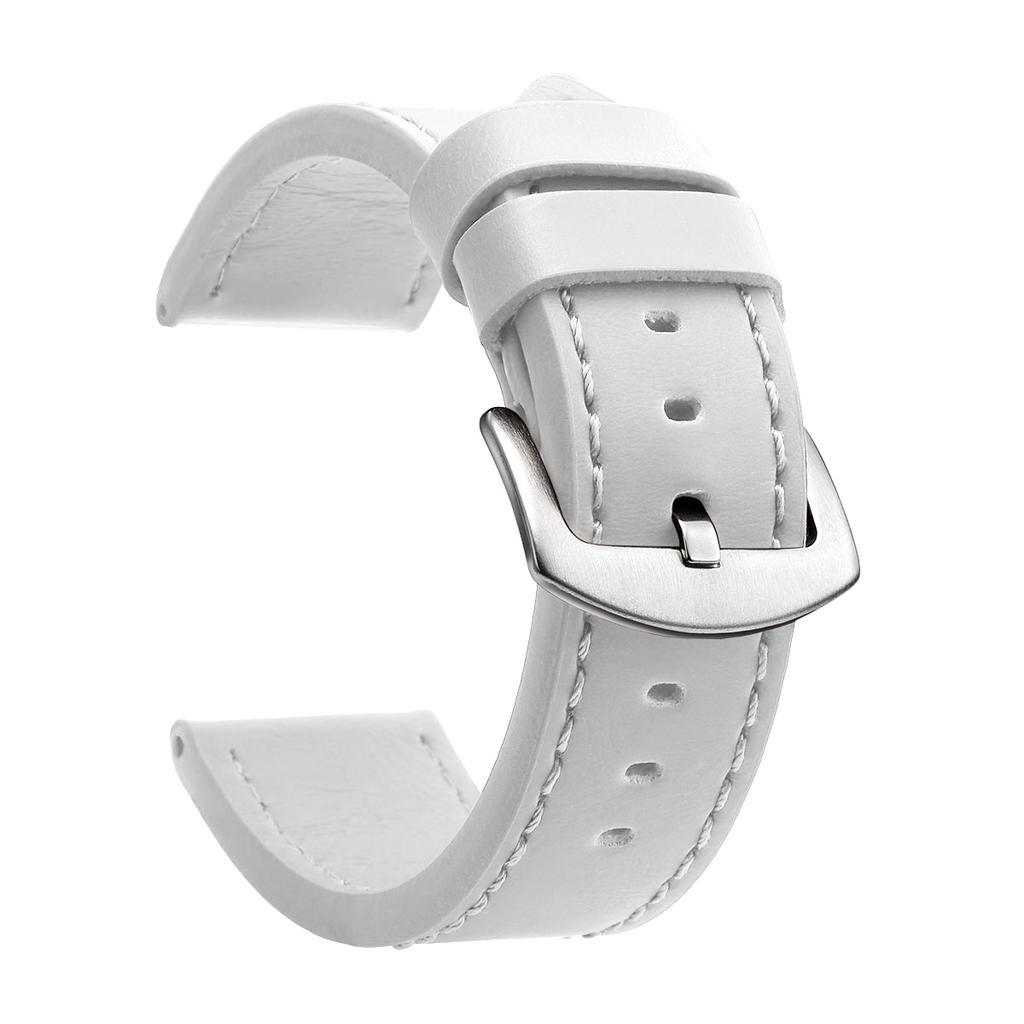 SAMCO Bracelet de Montre Sport Cuir Vintage Boucle Acier Inoxydable Accessoires de Montre 18mm 20mm 22mm 24mm