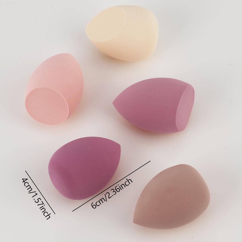30pcs Soft, Latex - Free Makeup Sponges: Perfect for All Makeup Types, Durable, Dry/Wet Use, Must - Have Beauty Gift